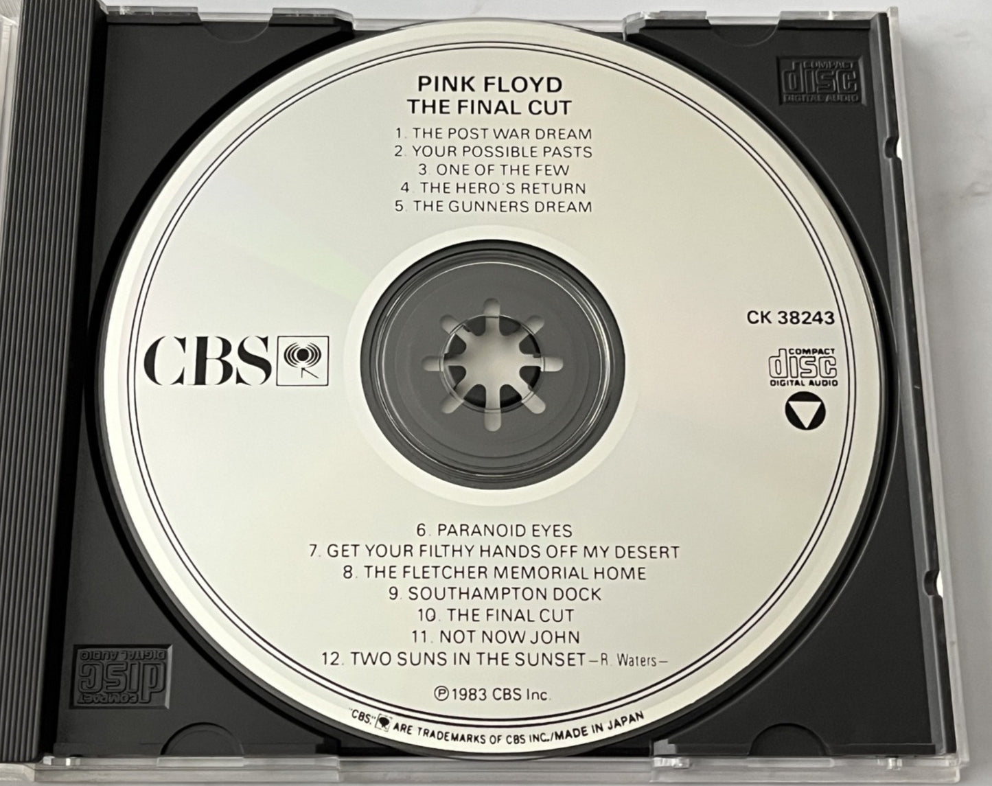 Pink Floyd – The Final Cut [JAPAN TARGET ERA]