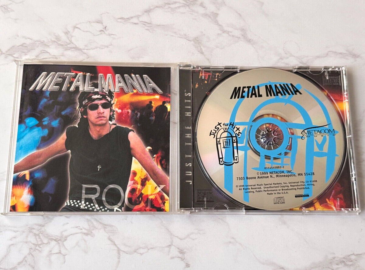 Cinderella, Quiet Riot, Scorpions, Twisted Sister – Metal Mania Just The Hits (1999) [ORIGINAL USA PRESS]