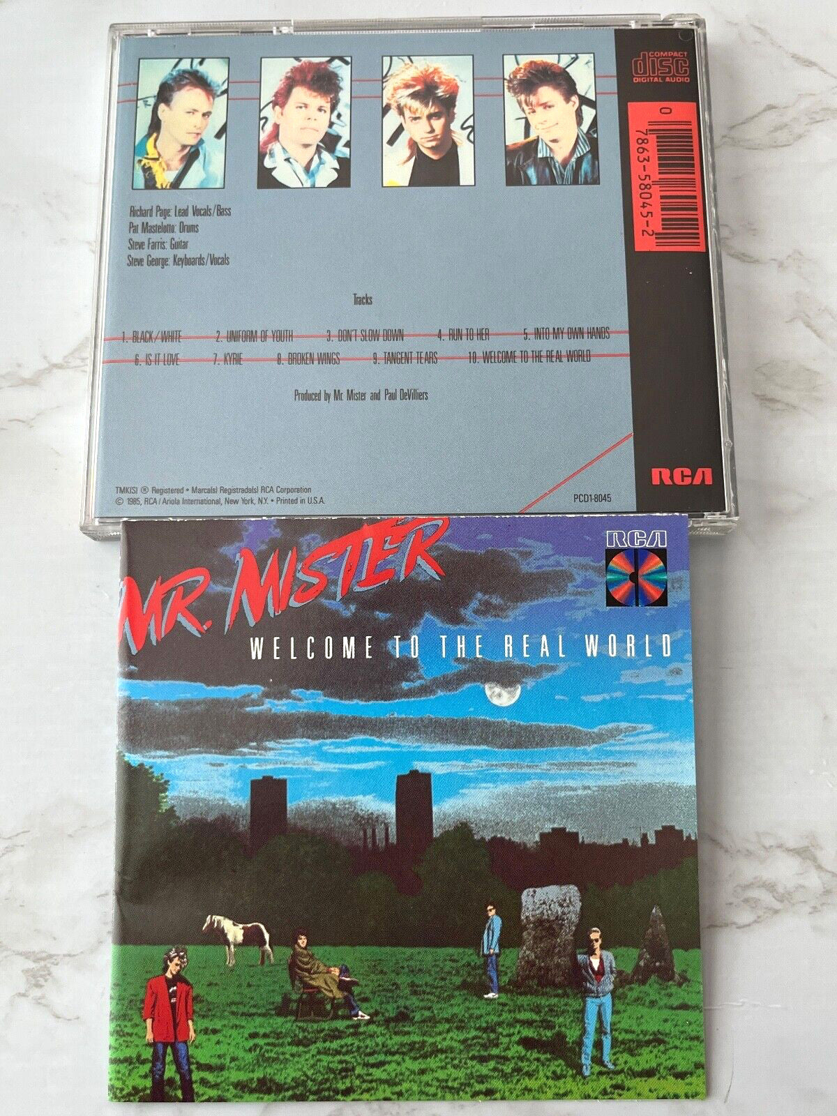 Mr. Mister – Welcome To The Real World (First Pressing) (1985) [JAPAN TARGET ERA]