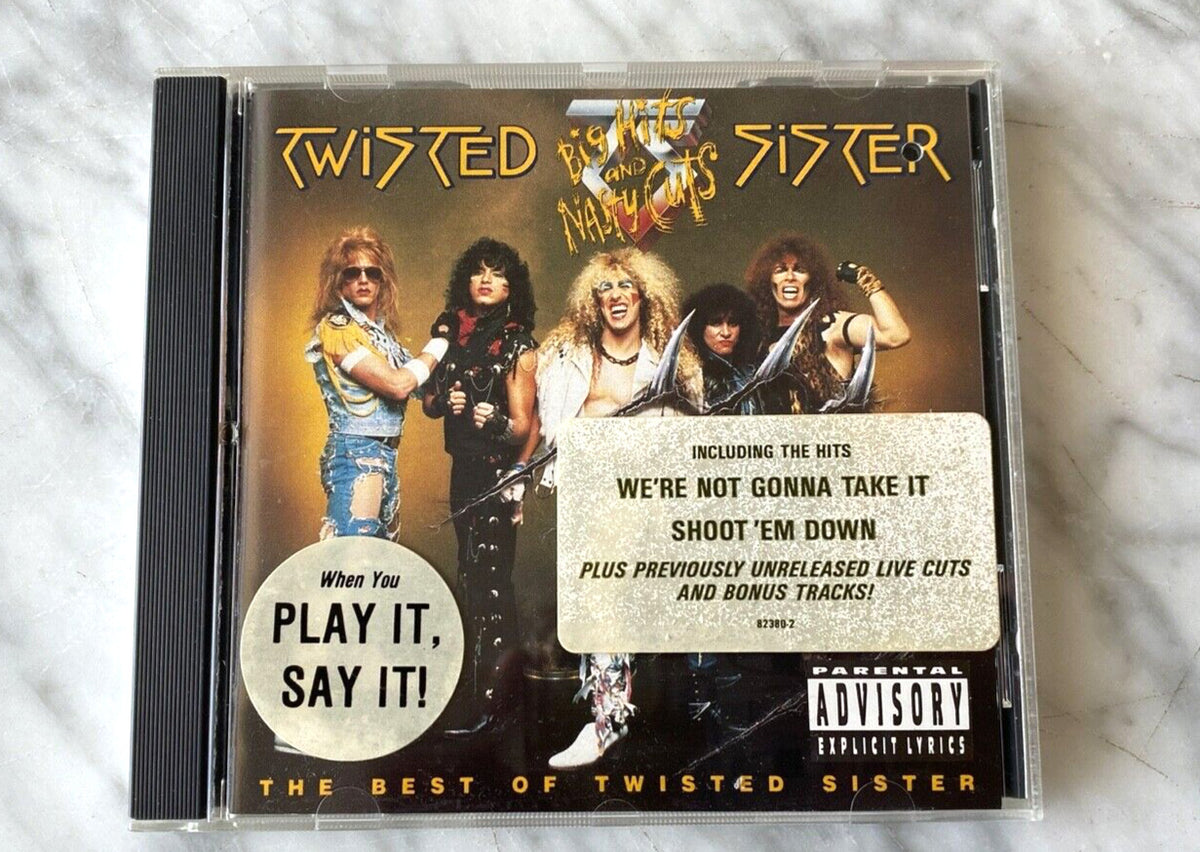 Twisted Sister – Big Hits And Nasty Cuts (Promo) [ORIGINAL USA PRESS]
