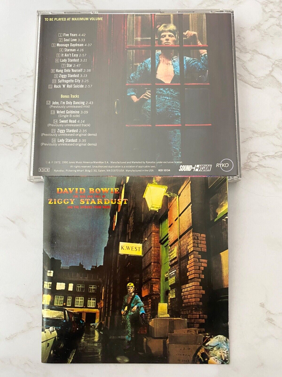 David Bowie – The Rise And Fall Of Ziggy Stardust (Numbered) (1990)