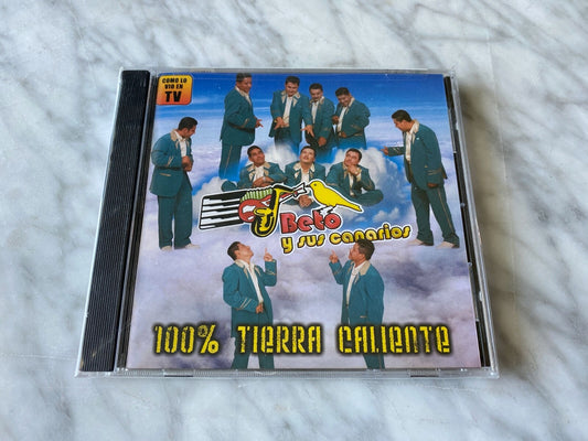 Beto Y Sus Canarios – 100% Tierra Caliente (2004) [ORIGINAL USA PRESS]