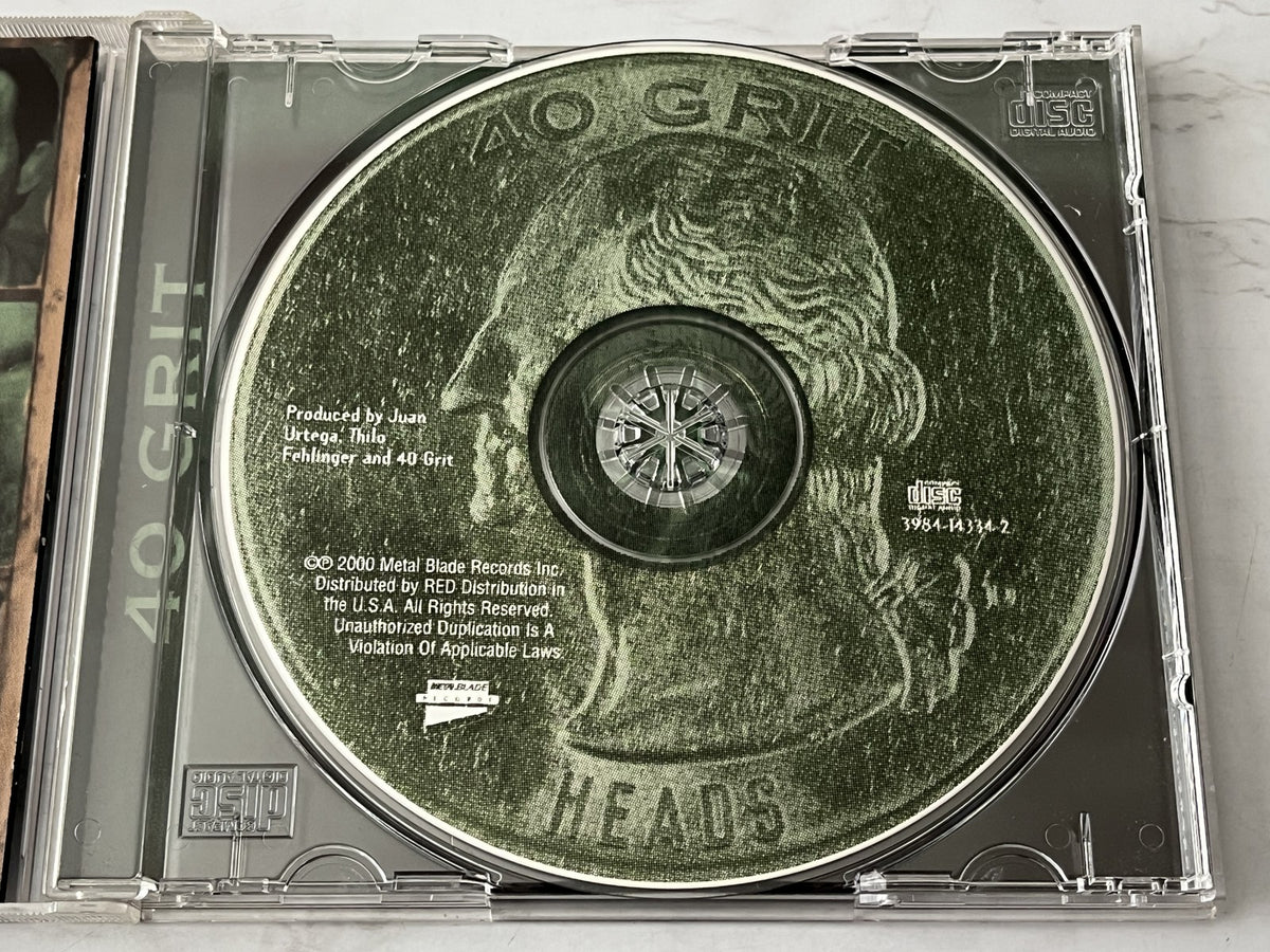 40 Grit – Heads (2000) [ORIGINAL USA PRESS]