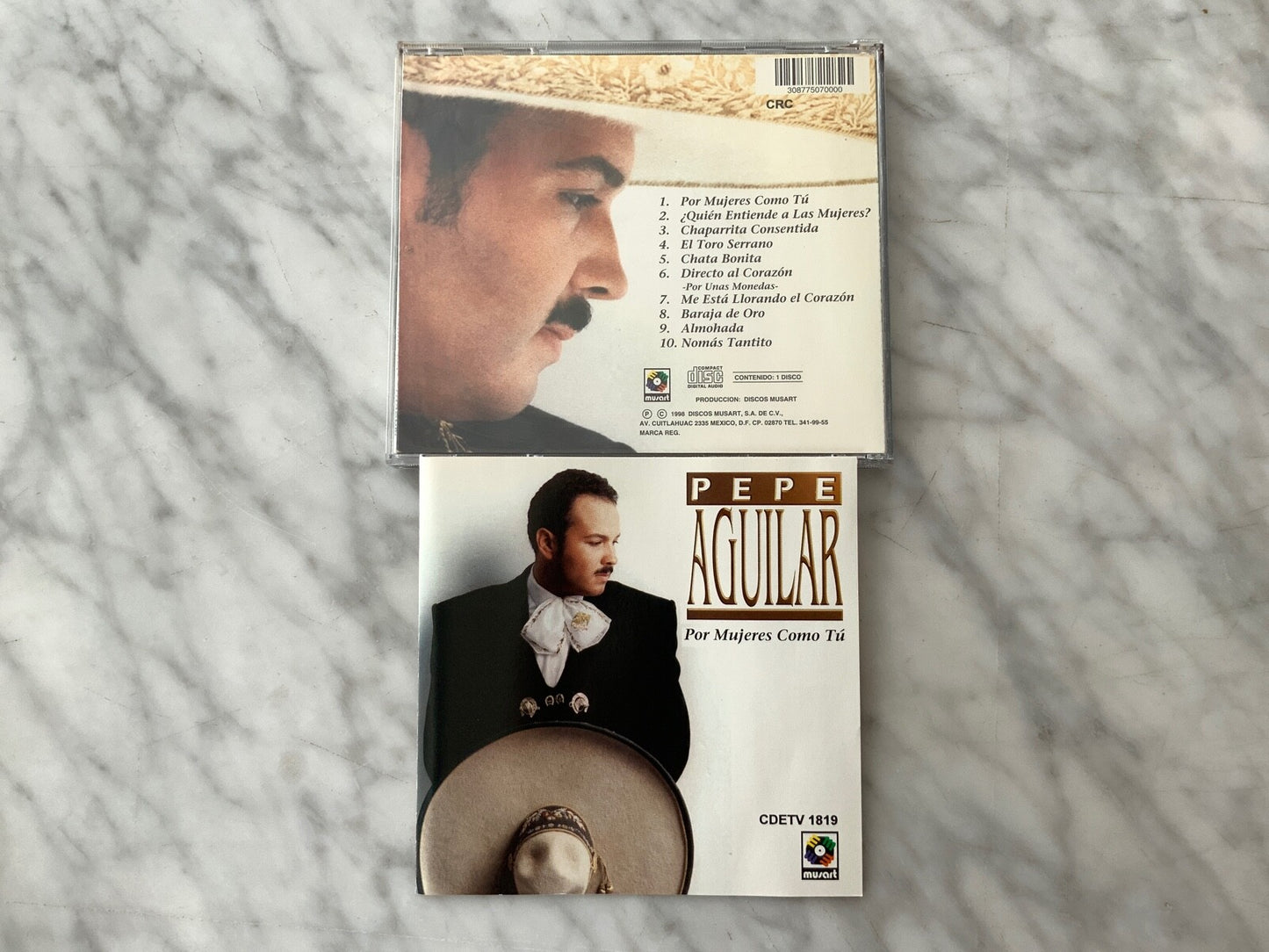 Pepe Aguilar – Por Mujeres Como Tu (1998) [ORIGINAL MEXICO PRESS]