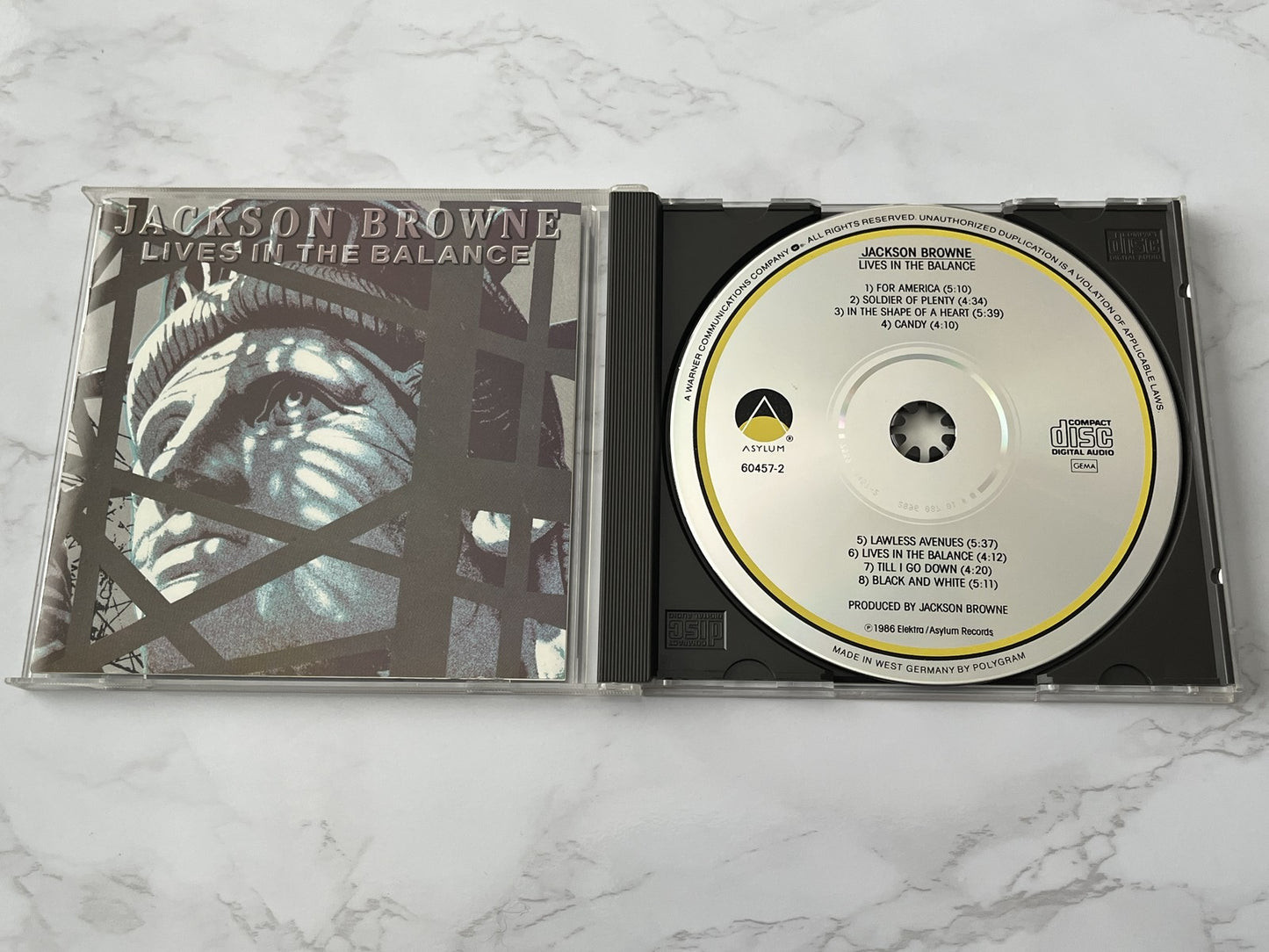 Jackson Browne – Lives In The Balance (1986) [W GERMANY TARGET ERA]