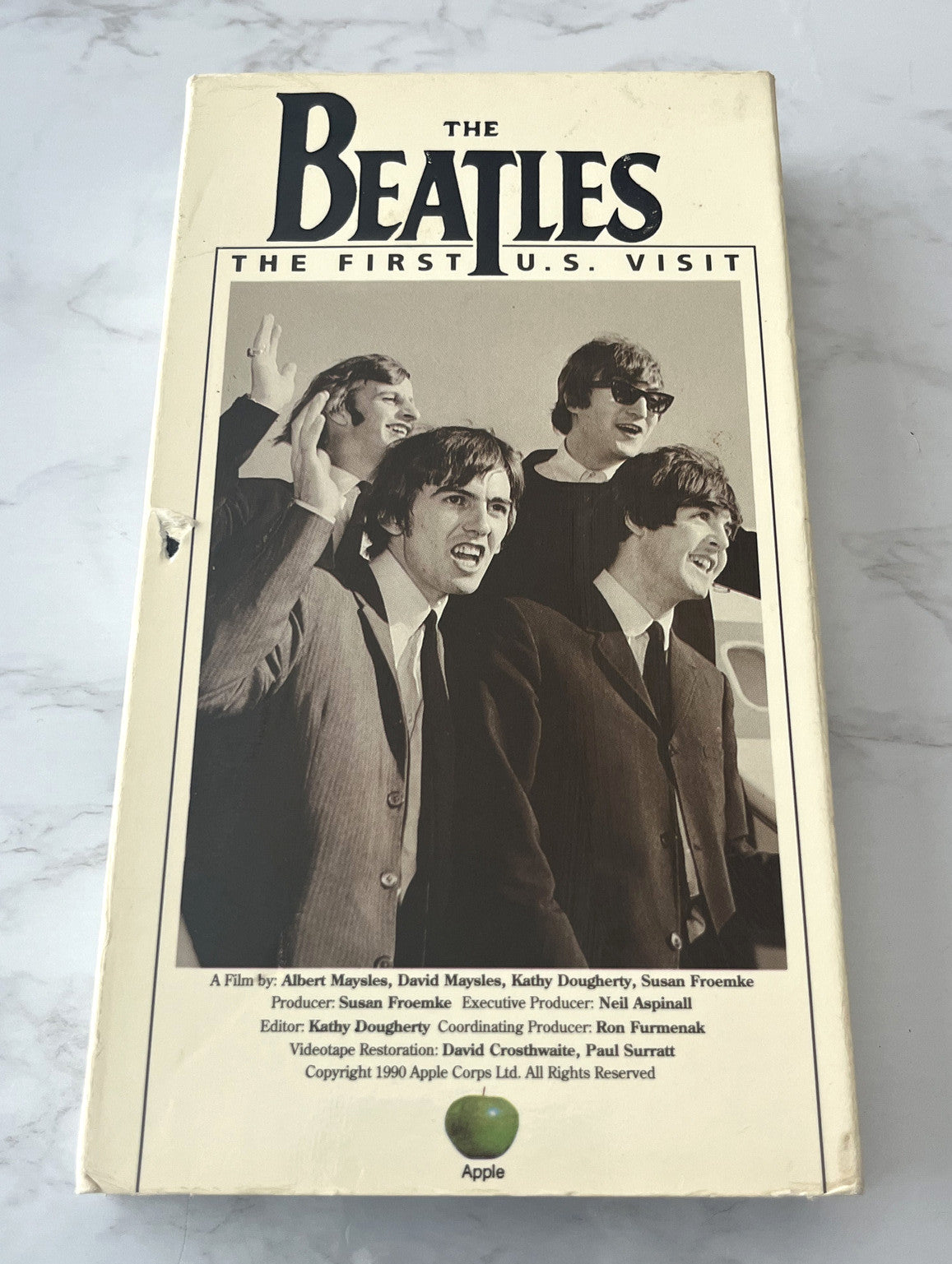 The Beatles The First U.S. Visit VHS 1991 Apple MP 6218 Paul McCartney
