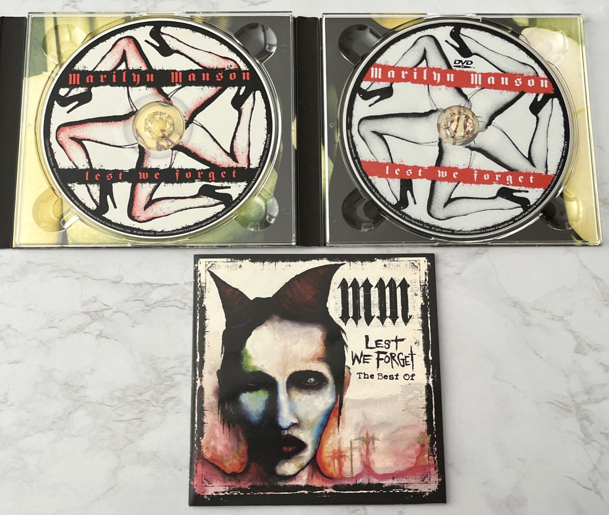 Marilyn Manson – Lest We Forget (Deluxe Edition, Digipak, CD/DVD) (2004)