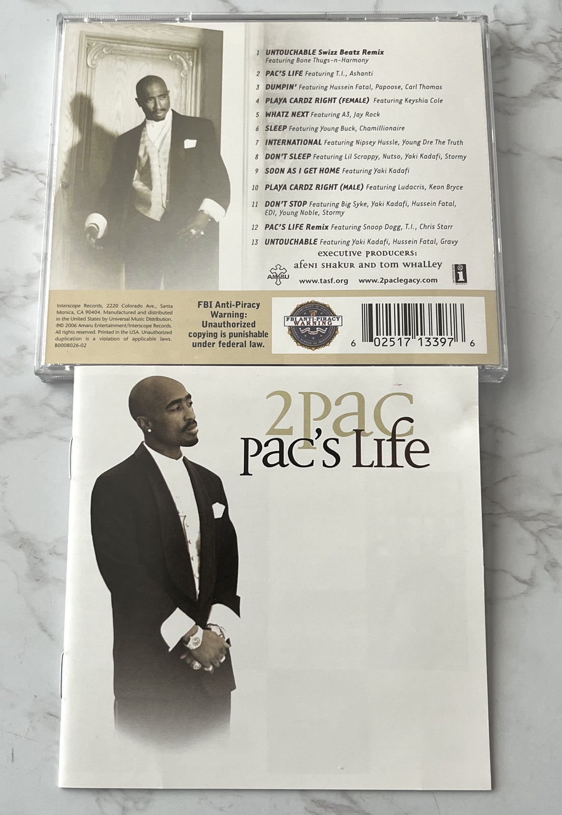 2Pac – Pac's Life (2006) [ORIGINAL USA PRESS]