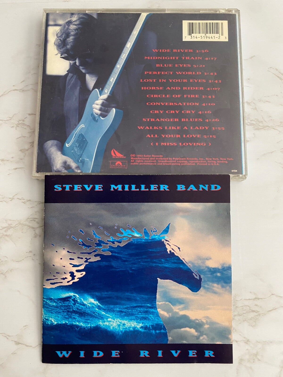 Steve Miller Band – The Steve Miller Band Wide River (1993) [ORIGINAL USA PRESS]