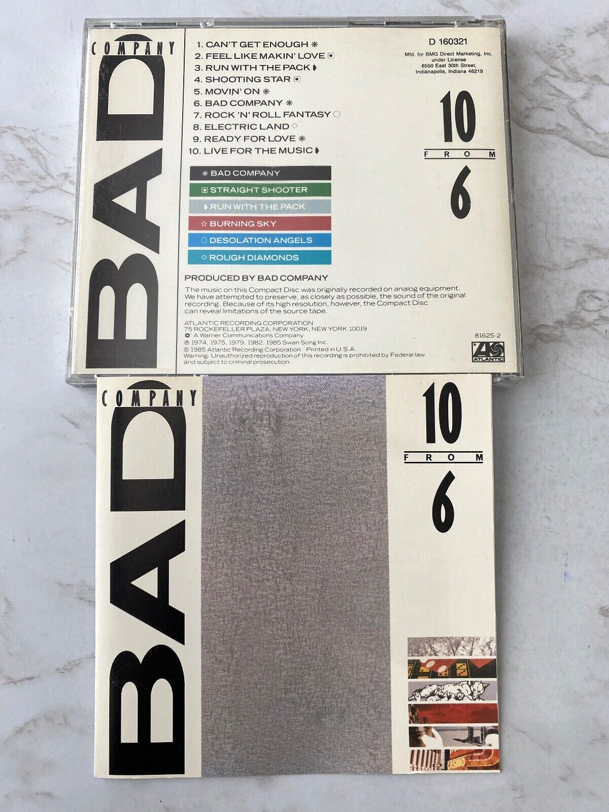 Bad Company – 10 From 6 [JAPAN TARGET ERA]