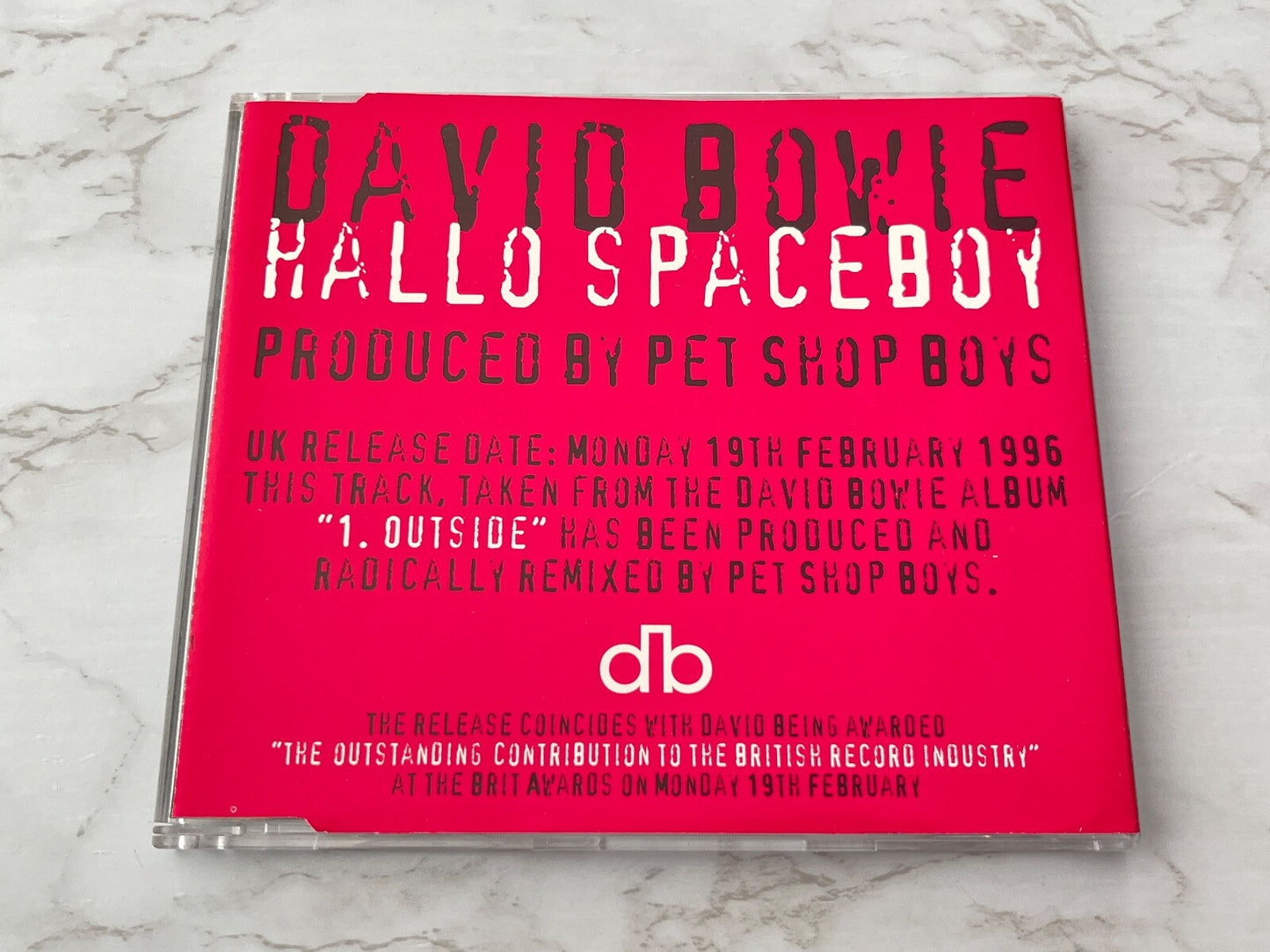 David Bowie – Hallo Spaceboy (Promo) (1996) [UK PRESS]