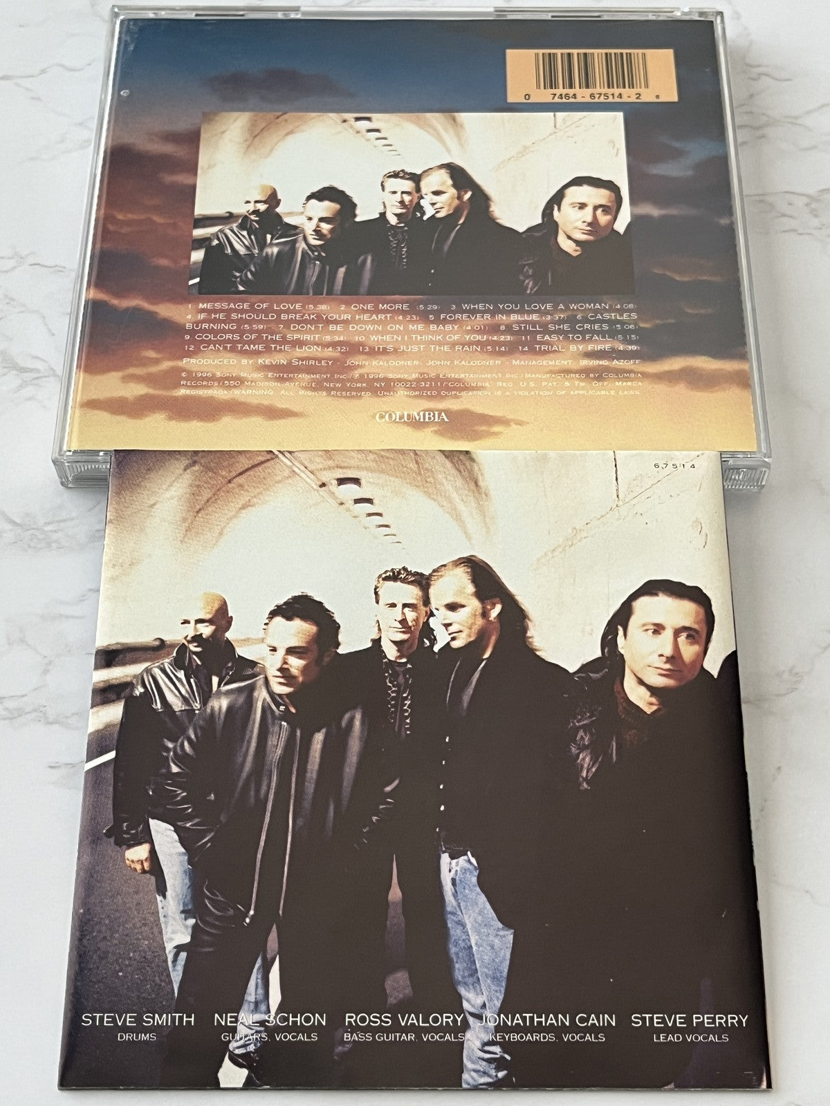 Journey – Trial By Fire (1996) [ORIGINAL USA PRESS]