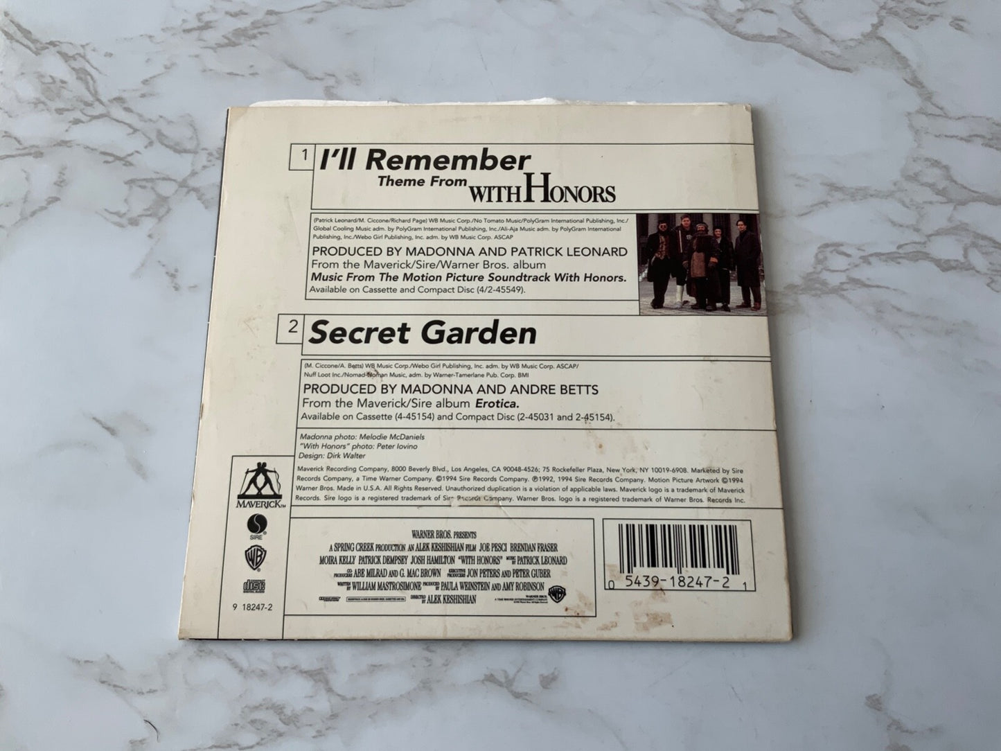 Madonna – I'll Remember (1994) [ORIGINAL USA PRESS]