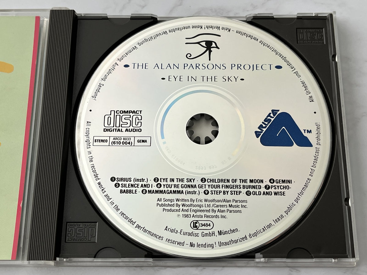 The Alan Parsons Project – Eye In The Sky (1983) [W GERMANY TARGET ERA]
