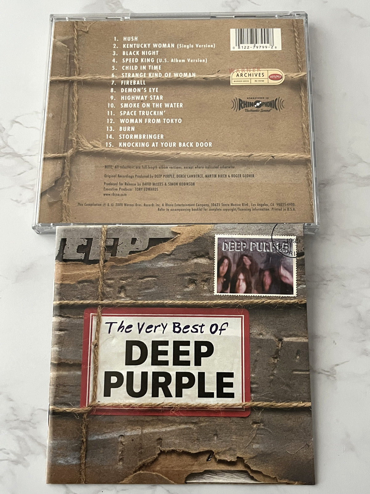 Deep Purple – The Very Best Of (2000) [ORIGINAL USA PRESS]