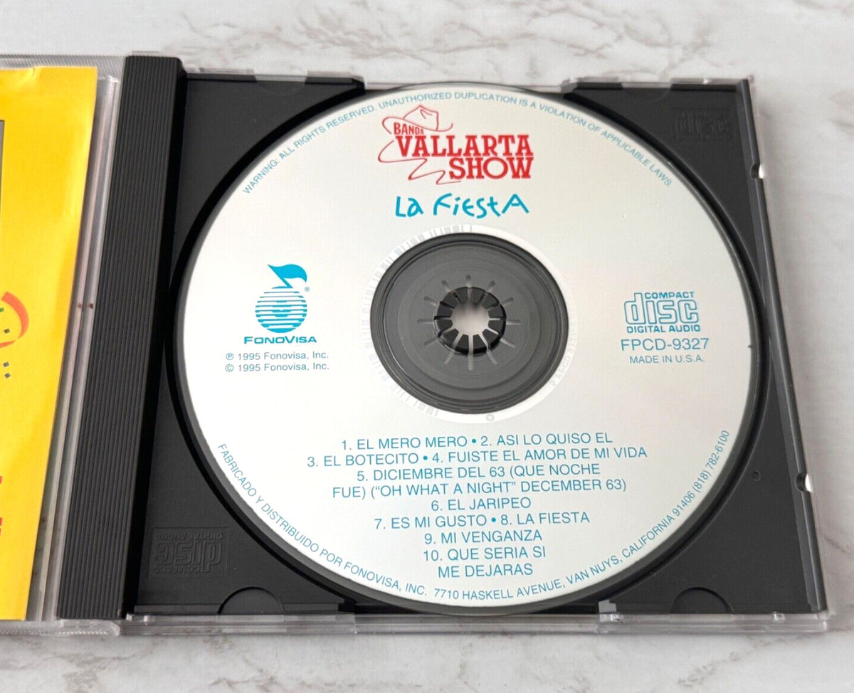 Banda Vallarta Show – La Fiesta (1995) [ORIGINAL USA PRESS]