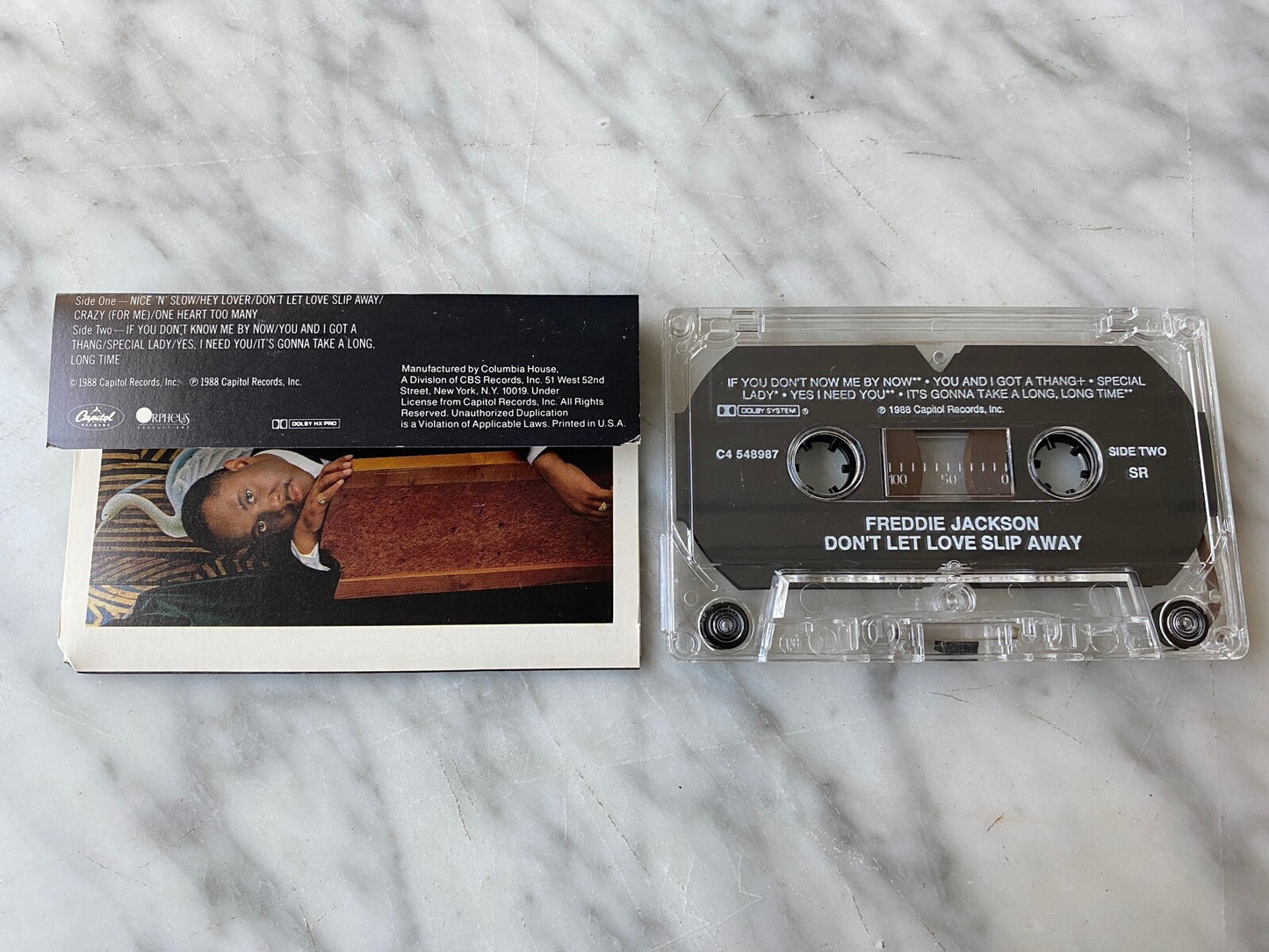 Freddie Jackson – Don't Let Love Slip Away (1988)