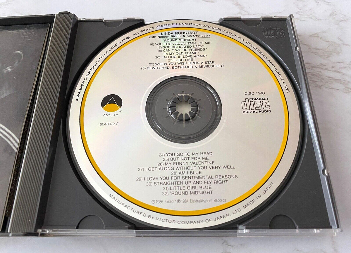 Linda Ronstadt – Round Midnight (1986) [JAPAN TARGET ERA]