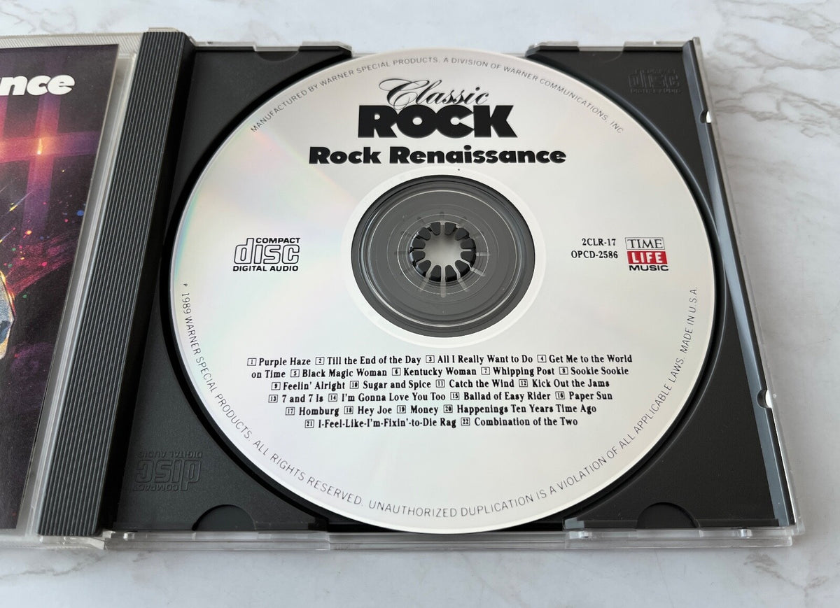 Time Life Music Classic Rock Rock Renaissance (1989)