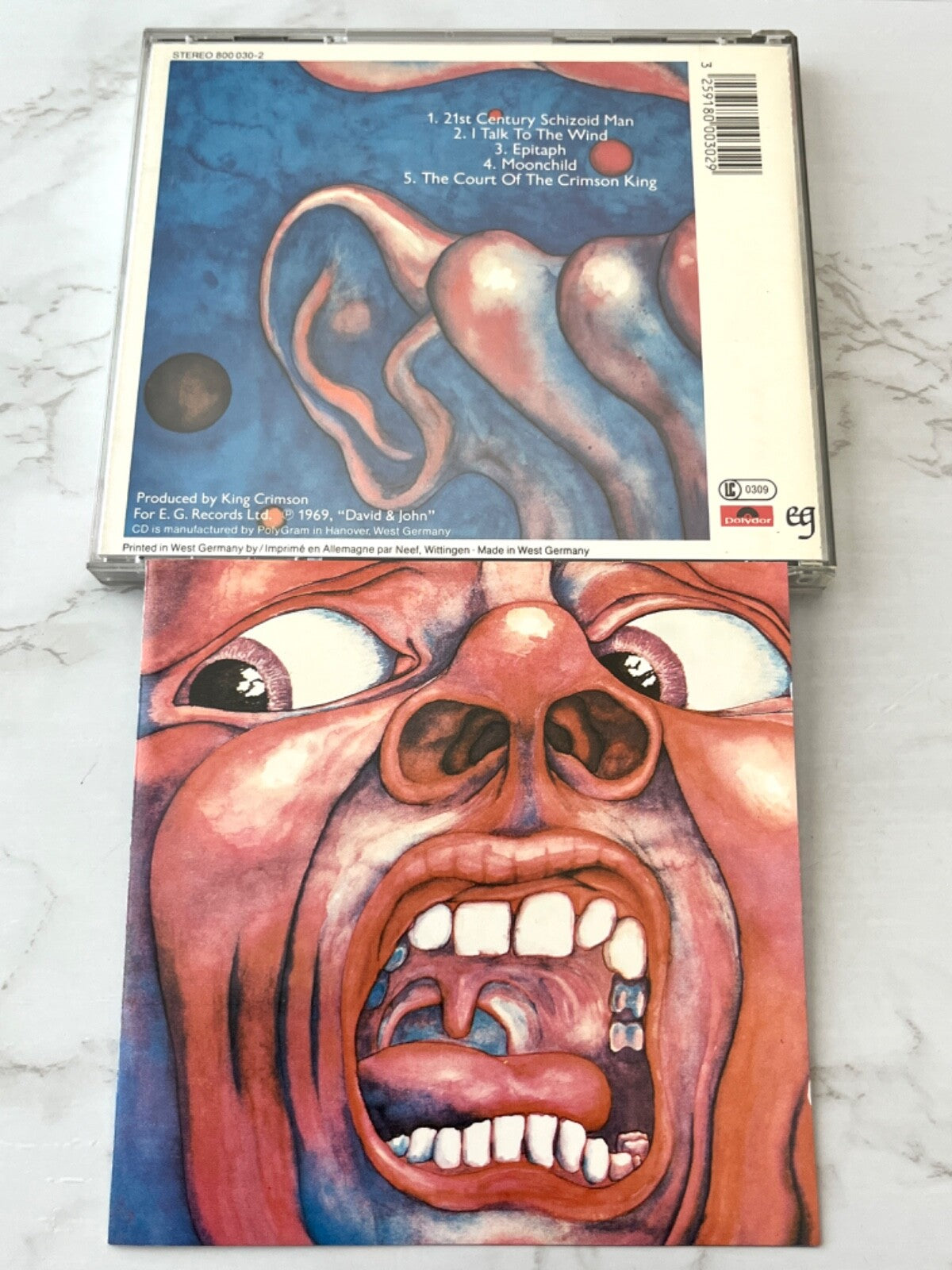 King Crimson – In The Court Of Crimson King (1983) [W GERMANY TARGET ERA]