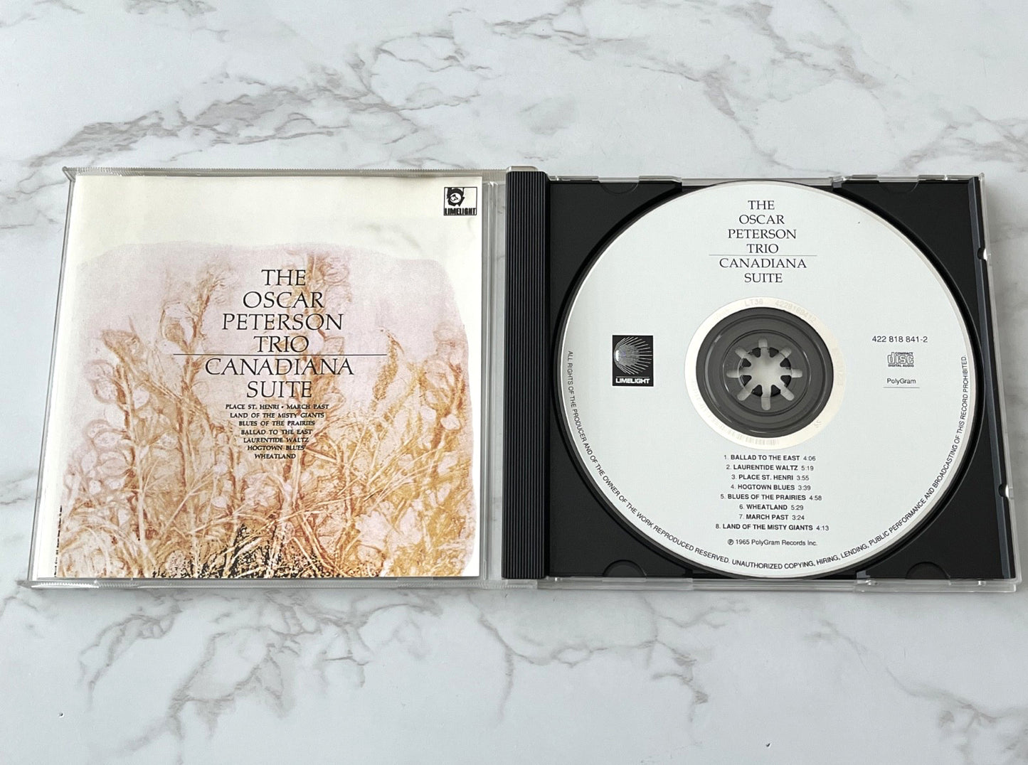 Oscar Peterson – The Oscar Peterson Trio Canadiana Suite [CANADA PRESS]