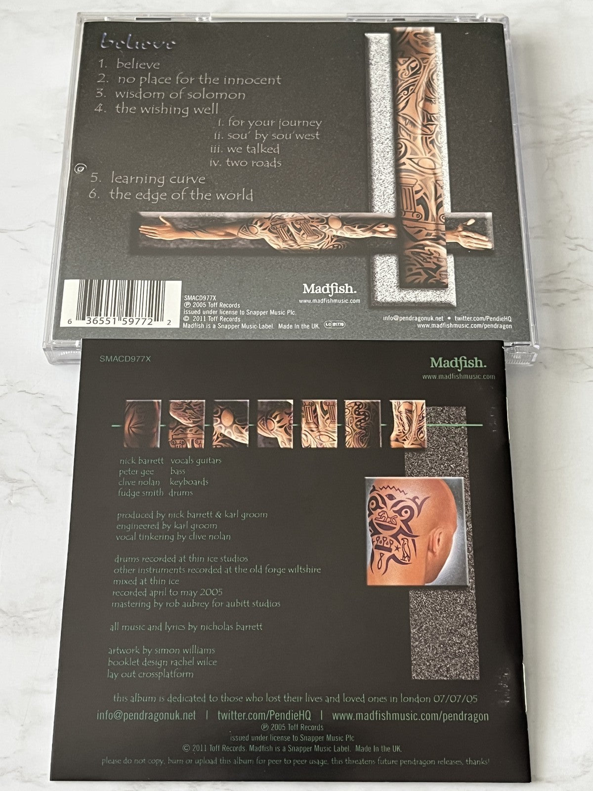 Pendragon – Believe (2011)