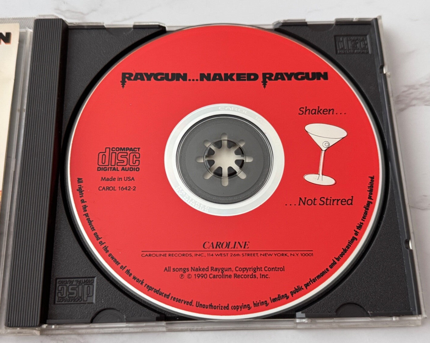 Naked Raygun – Naked Raygun CD ORIGINAL NIMBUS PRESS! 1990 Caroline CAROL 1642-2 ! OOP! (1990) [NIMBUS PRESS]