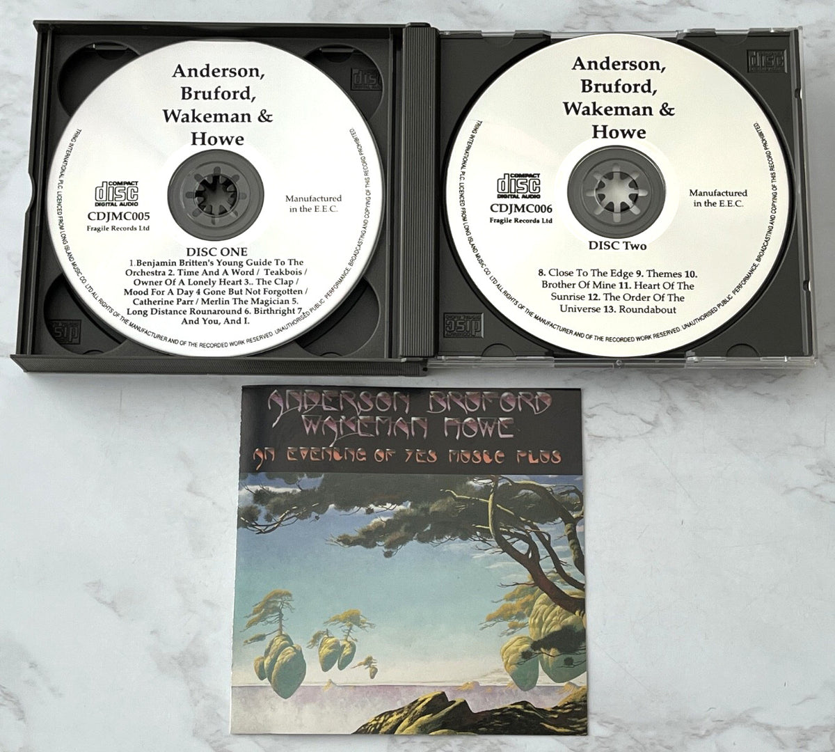 Anderson Bruford Wakeman Howe – Anderson, Bruford, Wakeman & Howe An Evening Of Yes Music Plus (1993) [UK PRESS]