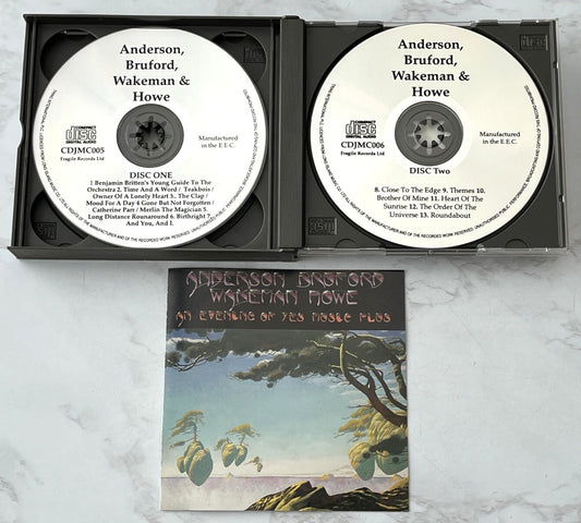 Anderson Bruford Wakeman Howe – Anderson, Bruford, Wakeman & Howe An Evening Of Yes Music Plus (1993) [UK PRESS]