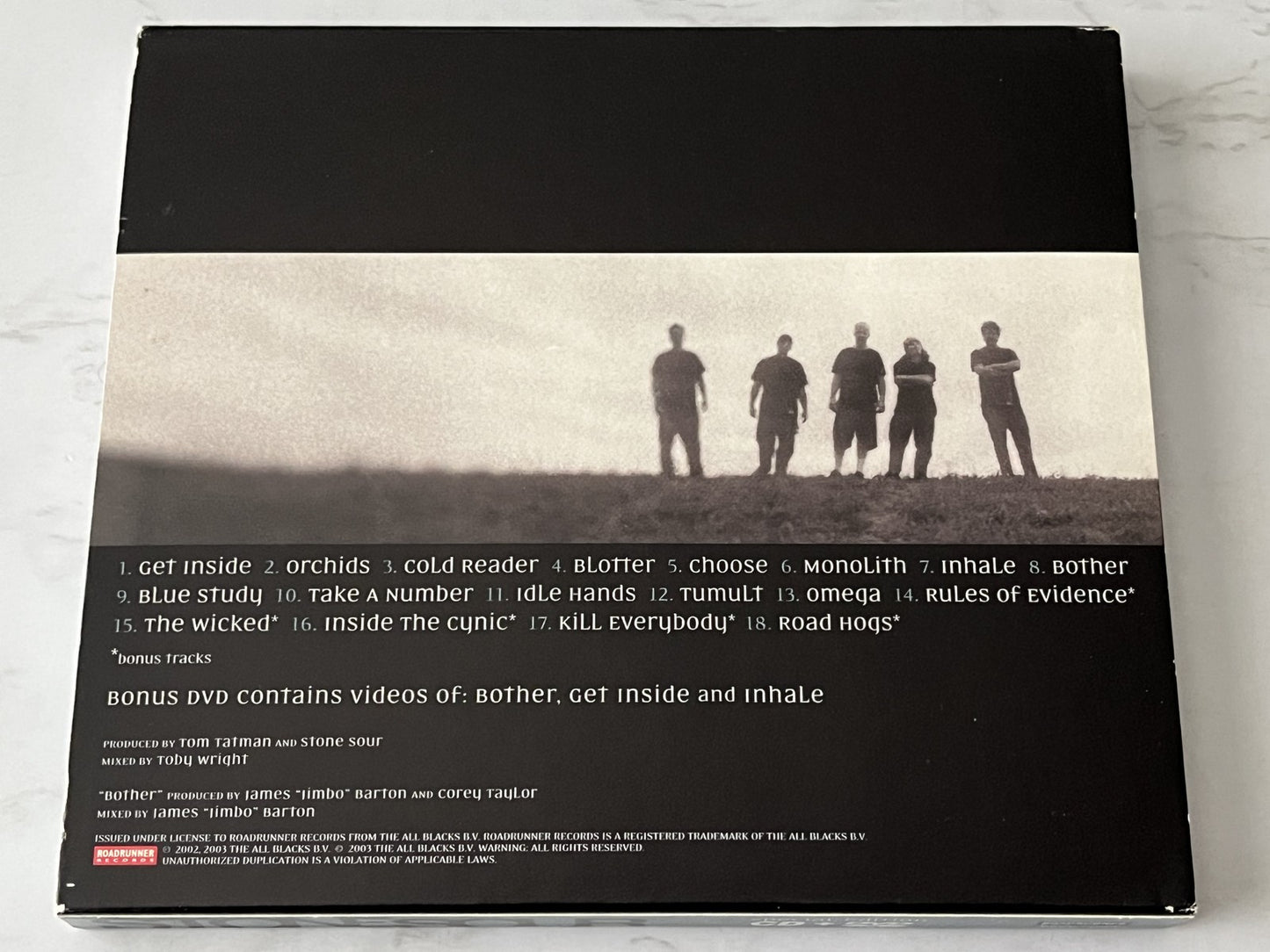 Stone Sour – Stone Sour (CD/DVD) (2003)