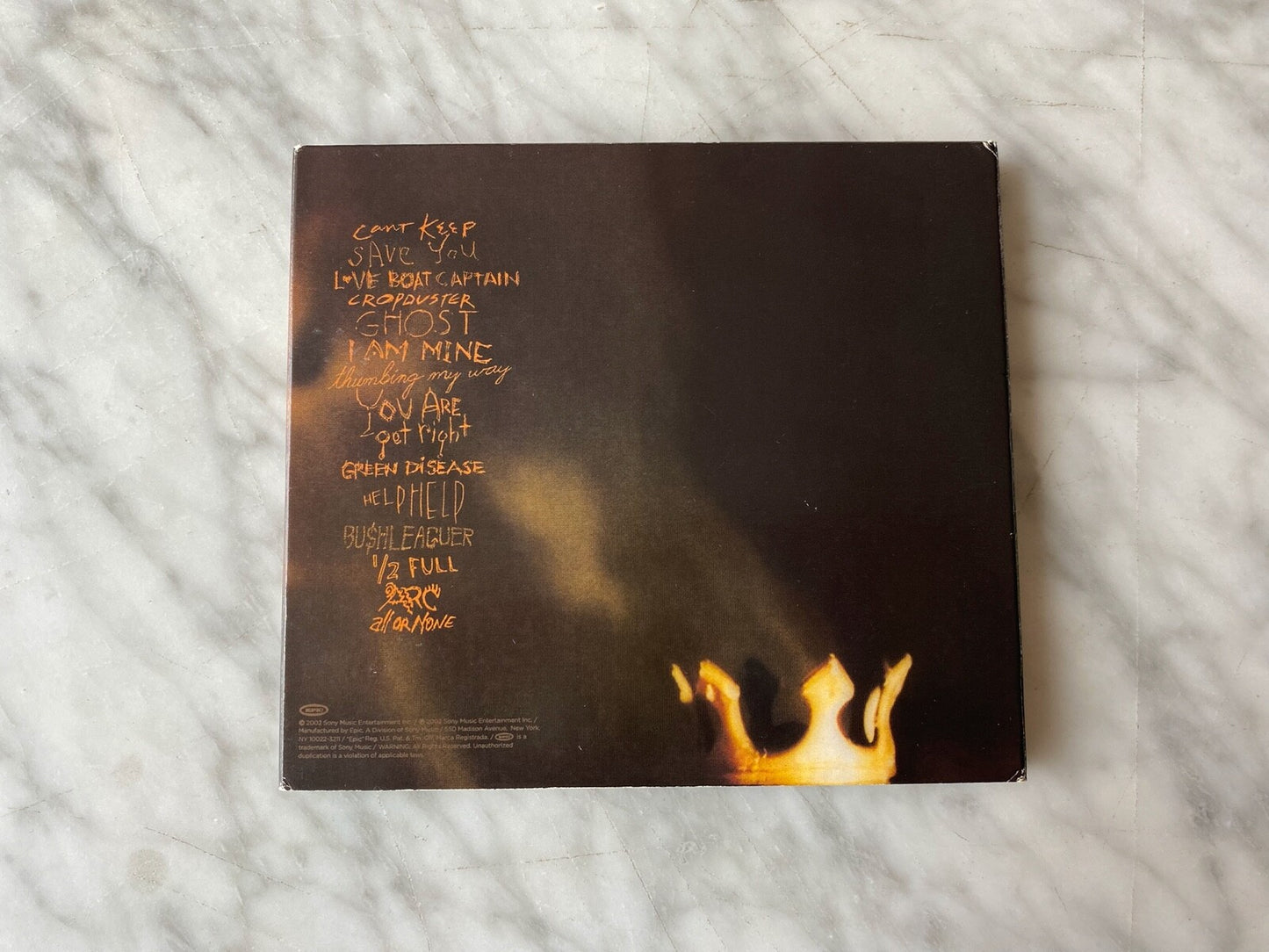 Pearl Jam – Riot Act (Digipak) (2002) [ORIGINAL USA PRESS]