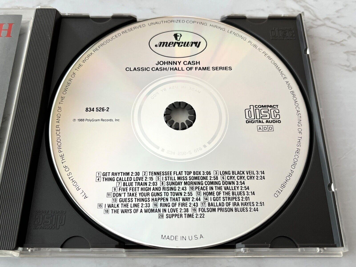 Johnny Cash – Classic Cash Hall Of Fame Series (1988) [PDO PRESS]