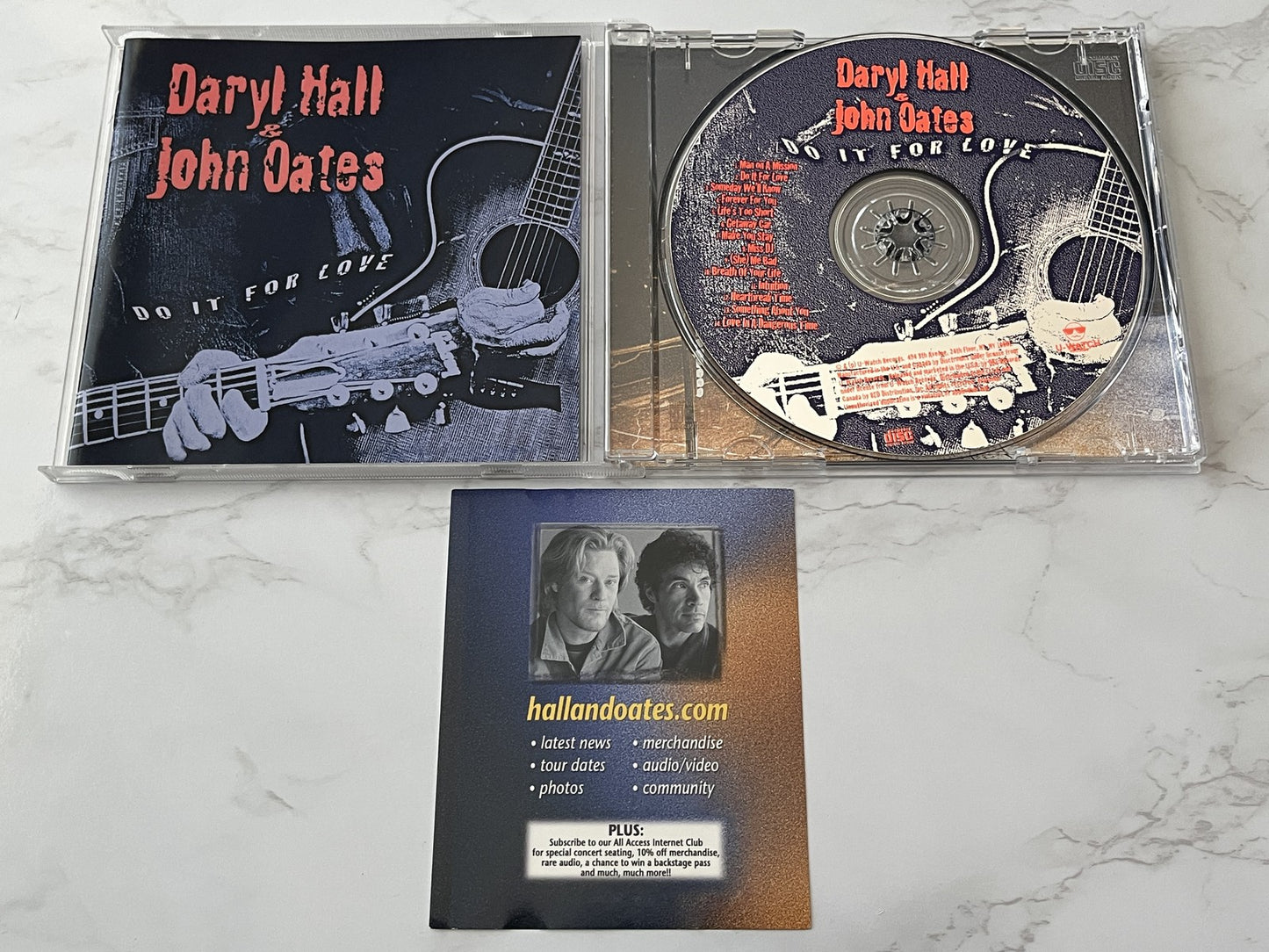Daryl Hall & John Oates – Daryl Hall John Oates Do It For Love (2003) [ORIGINAL USA PRESS]