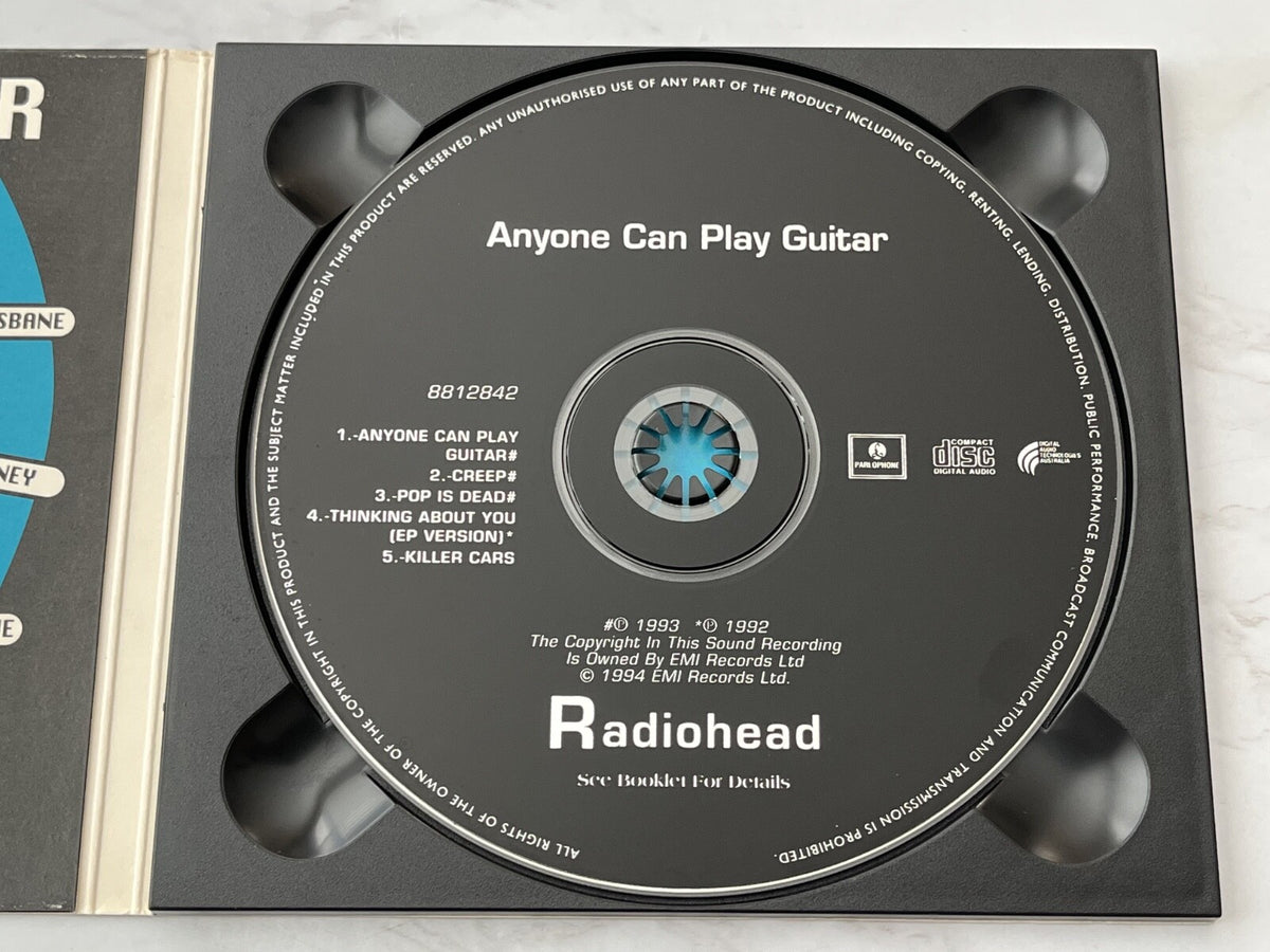 Radiohead – Anyone Can Play Guitar (Digipak, EP) (1994) [AUSTRALIA PRESS]