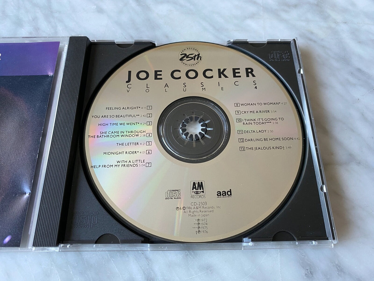 Joe Cocker – Classics Volume 4 (1986) [JAPAN TARGET ERA]