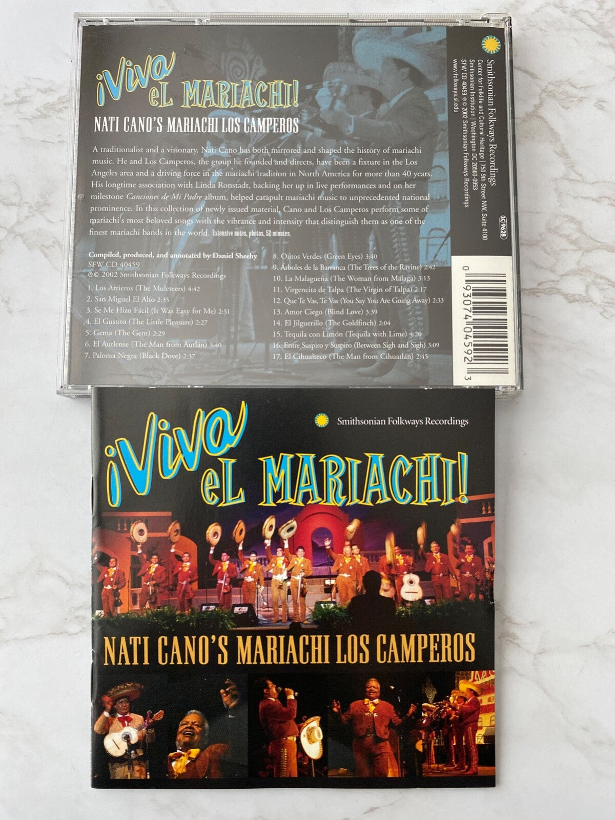 Nati Cano's Mariachi Los Camperos – Viva El Mariachi (2002) [ORIGINAL USA PRESS]