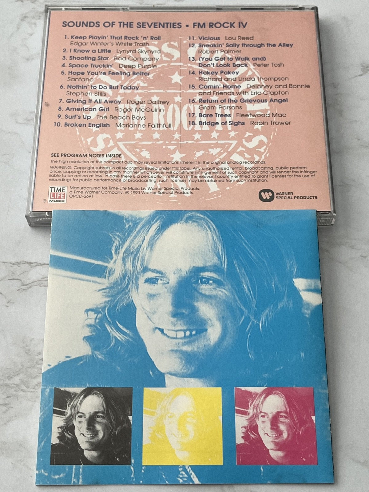 Bad Company, Lynyrd Skynyrd, Santana, Stephen Stills, The Beach Boys, Various – Time Life Sounds Of The Seventies FM Rock IV (1993)