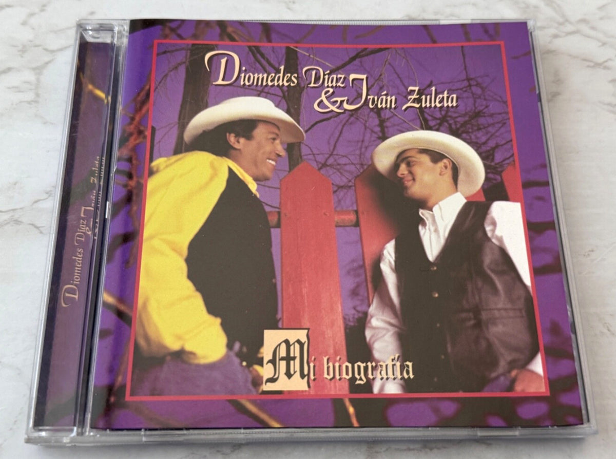 Diomedes Diaz, Ivan Zuleta – & Ivan Zuleta Mi Biografia (1997) [ORIGINAL USA PRESS]