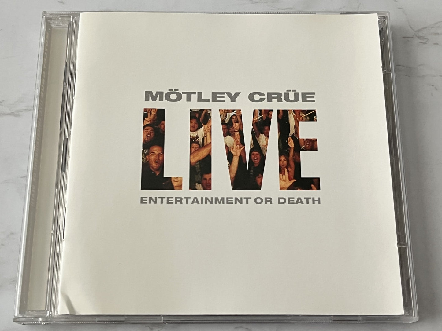 Motley Crue – Live Entertainment Or Death (1999) [ORIGINAL USA PRESS]