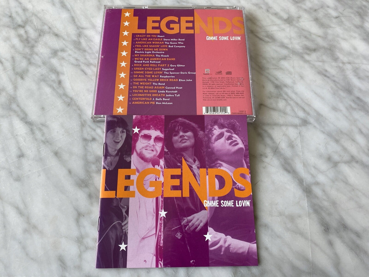 Bad Company, Elton John – Time Life Music Legends Gimme Some Lovin' (2004)