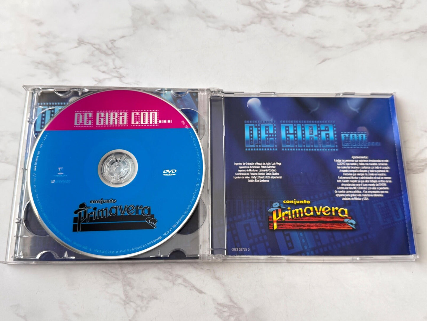 Conjunto Primavera – De Gira (CD/DVD) (2006) [ORIGINAL USA PRESS]
