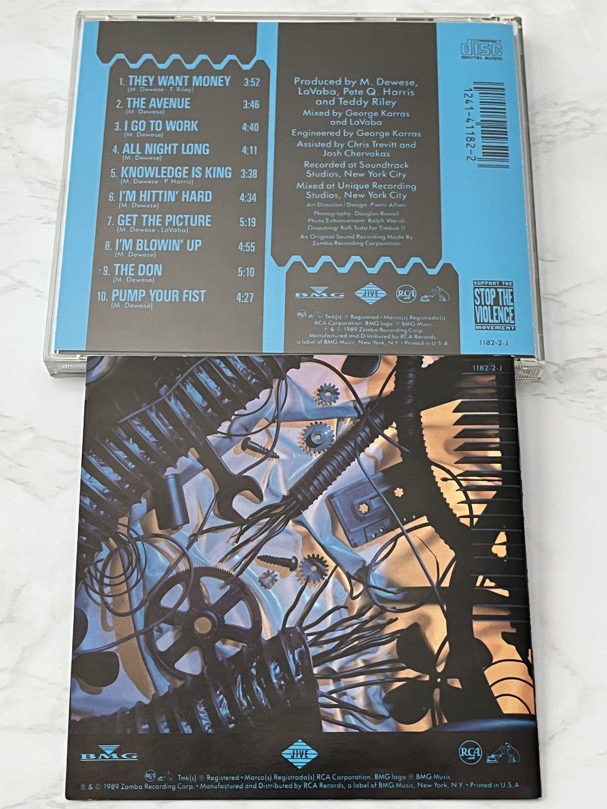 Kool Moe Dee – Knowledge Is King (1989) [USA DISCTRONICS]
