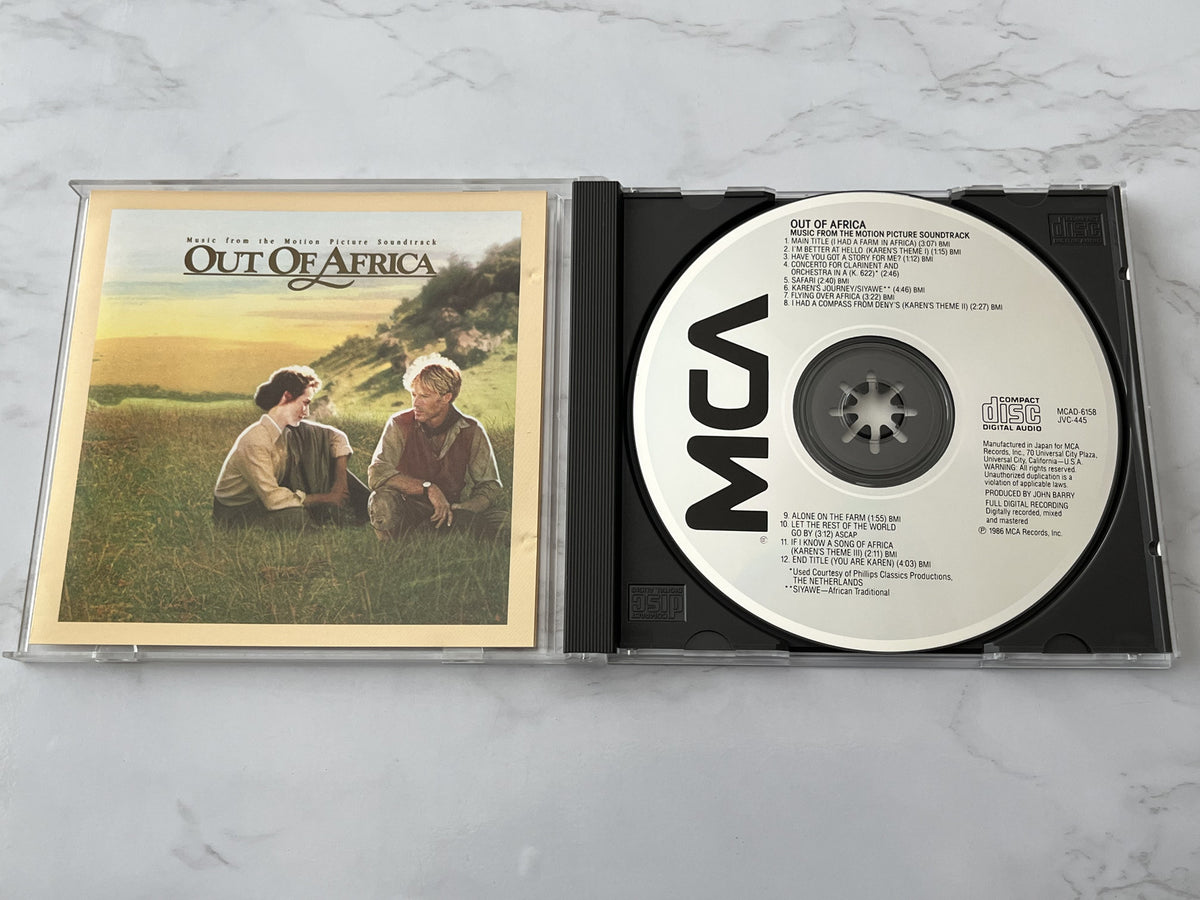 John Barry – Out of Africa Soundtrack [JAPAN TARGET ERA]