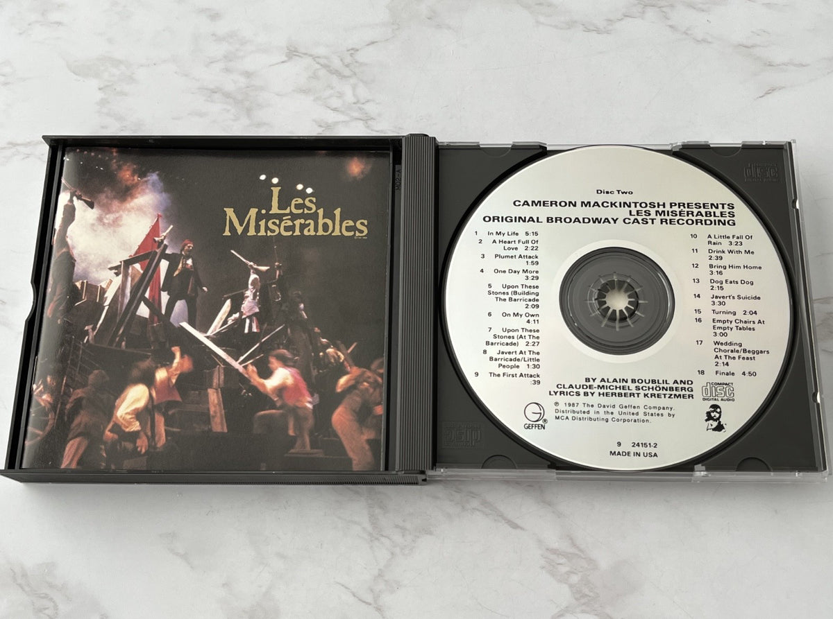 Les Miserables Original Broadway Cast Recording [JVC PRESS]