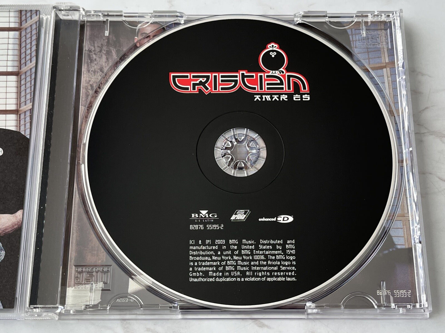 Cristian Castro – Amar Es (2003) [ORIGINAL USA PRESS]