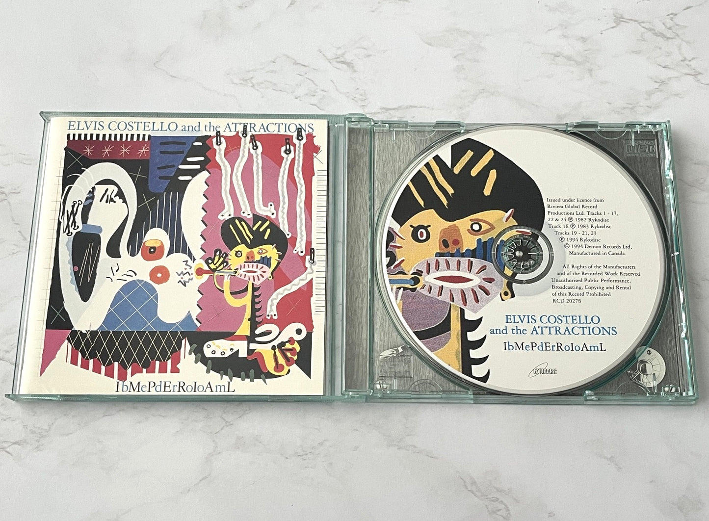 Elvis Costello, Elvis Costello & the Attractions – Imperial Bedroom (1994)