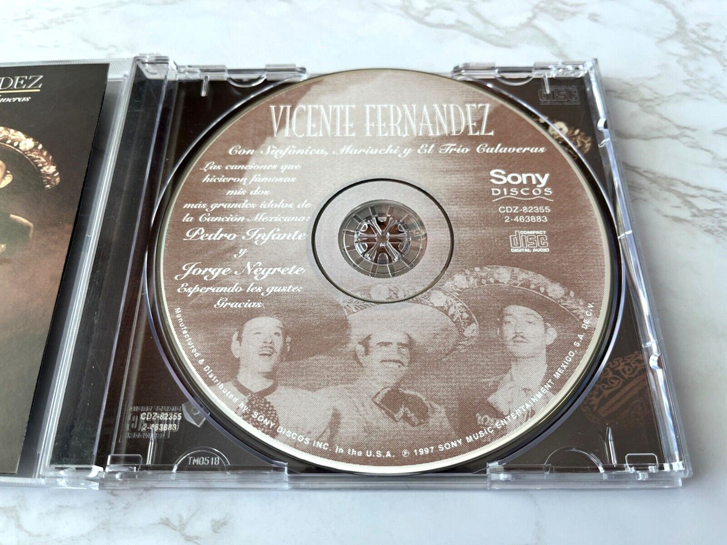 Vicente Fernandez – El Charro Mexicano (1997) [ORIGINAL USA PRESS]