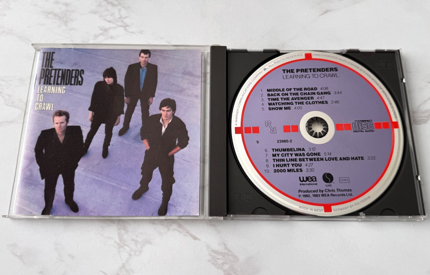 The Pretenders – Learning To Crawl [W GERMANY TARGET]