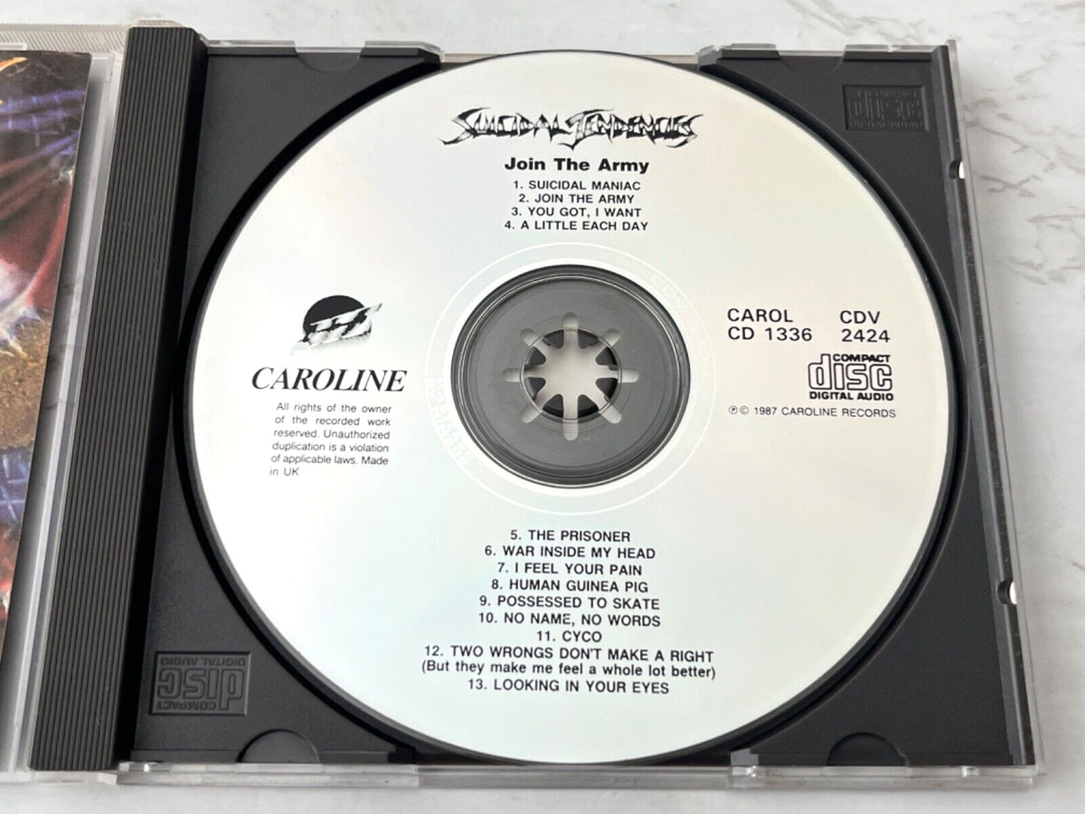 Suicidal Tendencies – Join The Army (1987) [UK PRESS]