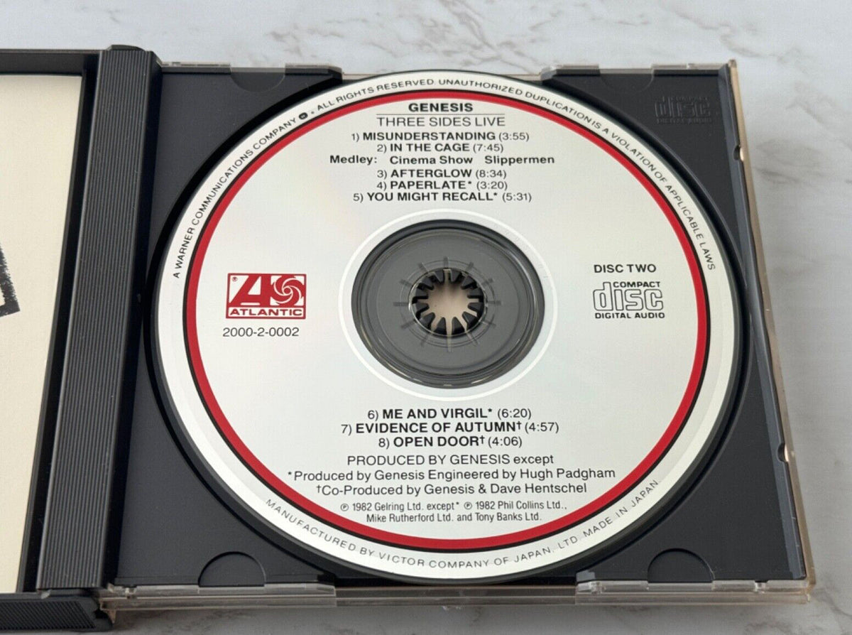 Genesis – Three Sides Live (1987) [JAPAN TARGET ERA]